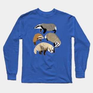 Eurasian Badgers #2 Long Sleeve T-Shirt